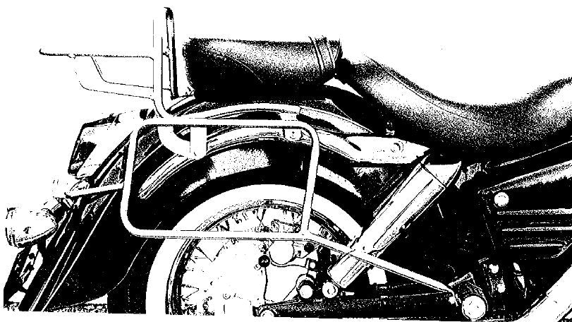Honda VT 1100 C3 Shadow [1998-2001] - Transportadora de mala