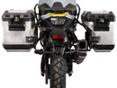 Suzuki V-Strom 800 DE [2023-2026] - Kofferträgerset Cutout schwarz inkl. Xplorer Cutout silber Kofferset