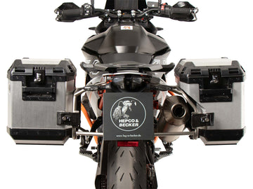 KTM 890 SMT [2023-2026] - Recorte do conjunto porta-bagagens em aço inoxidável