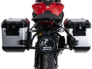DUCATI Multistrada V2 [2025-2026] - Kofferträgerset Cutout schwarz inkl. Xplorer Cutout silber Kofferset