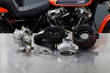 Harley-Davidson Flht 1340 Electra Glide Standard [1984, 1988] - Super G Vergaser mit Stealth Luftfilter-Kit – Bild 2