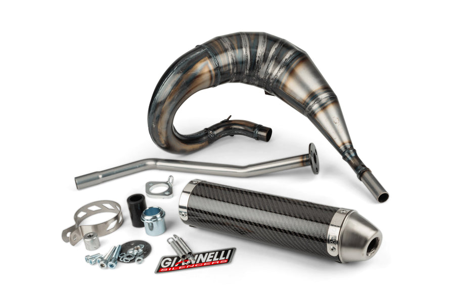 Derbi Senda DRD X-Treme SM '10 - '17 50 2T D50B0 - Auspuff mit Carbon ESD