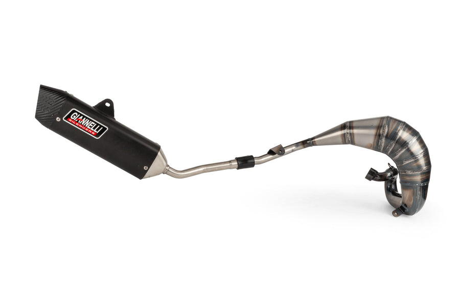Beta RR Enduro 50 2T - Auspuff mit schwarzem ESD Enduro