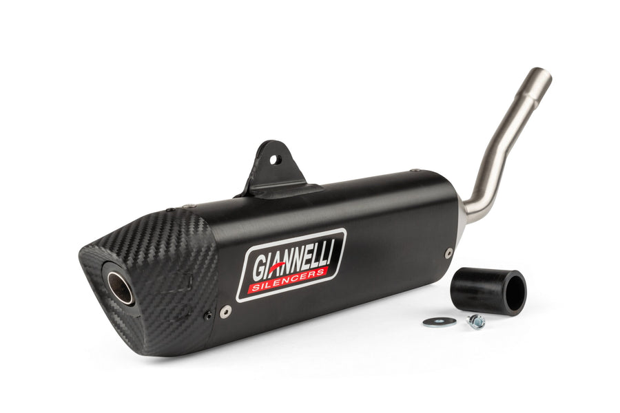Beta RR Track 50 2T - Endschalldämpfer Enduro Sonic Aluminium schwarz