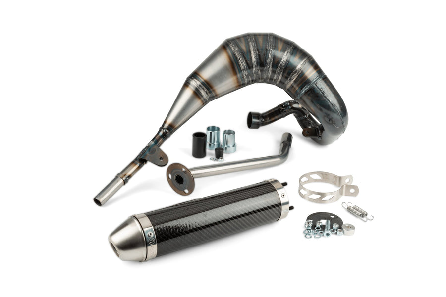 Beta RR Track 50 2T - Auspuff mit Carbon ESD Enduro
