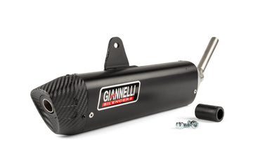 Fantic XM 50 2T - Silenciador traseiro Enduro Sonic alumínio preto