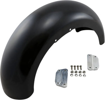 Harley Davidson Dyna [KLOCK WERKS] - Para-lama dianteiro série Hugger com blocos de montagem para Softail/Dyna - 0