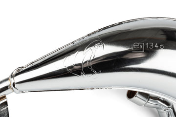 Beta RR Enduro 50 2T - Escape Cross cromado 50/70cc