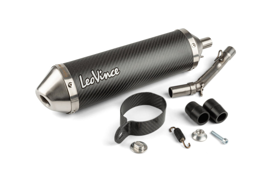 Beta RR SM 50 2T - Silenciador traseiro X-Fight Carbone