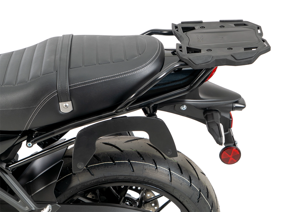 Suporte traseiro Hepco & Becker Smartrack para Kawasaki Z 900 RS/Café/RS SE (2018-2025) - incluído no conjunto completo