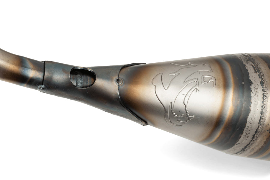 Beta RR Track 50 2T - Auspuff Racing Carbon 70/80cc