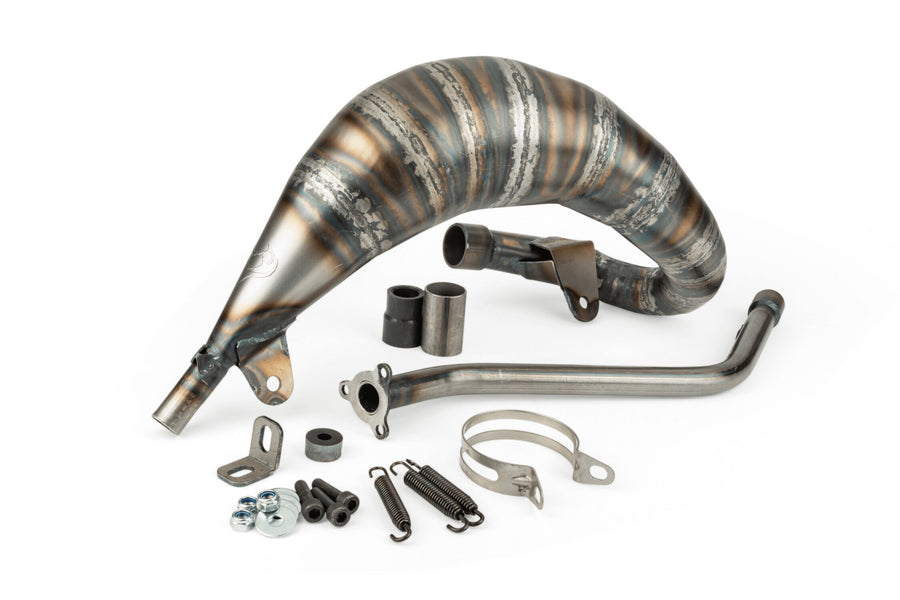 Beta RR Track 50 2T - Auspuff Cross Carbon 80/90cc