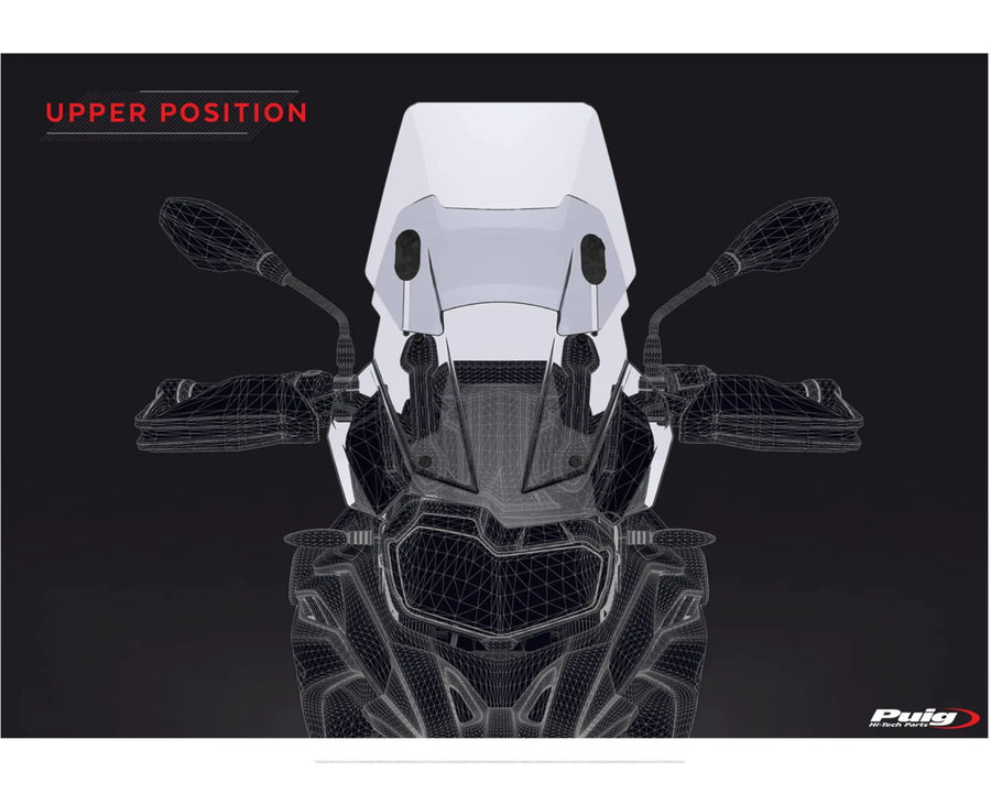 BMW F 750 GS [2024] – Pára-brisa ajustável – fortemente escurecido