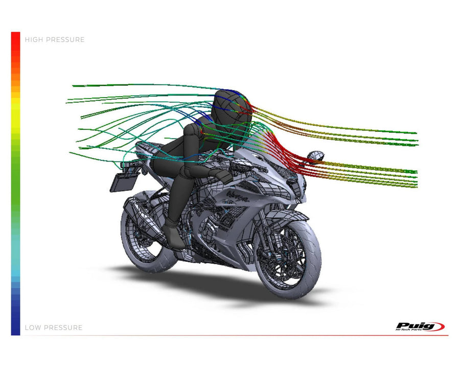 KAWASAKI ZX-10RR NINJA PERFORMANCE [2018] – Tela R-Racer – fortemente colorida