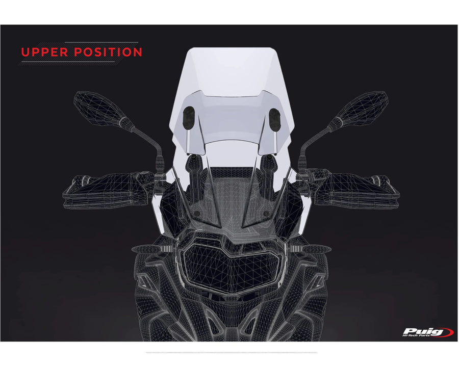 BMW F 750 GS [2024] – Tela ajustável – Transparente
