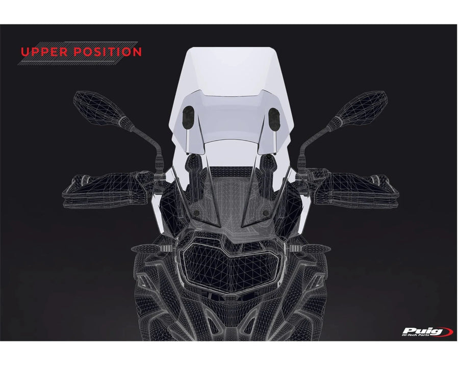 BMW F 750 GS [2024] – Pára-brisa ajustável – fortemente escurecido