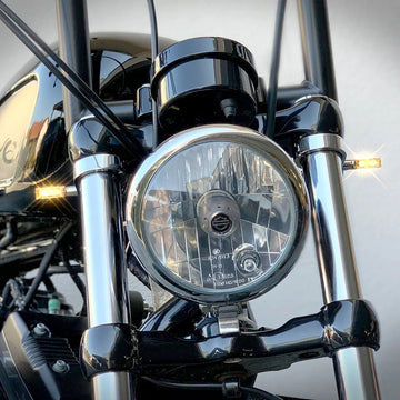 Harley-davidson pan america [HEINZ BIKES] – Sinais de mudança de direção Micro LED da série Blokk - 0