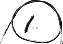 harley davidson fls [DRAG SPECIALTIES] - Cabo de embreagem de vinil preto de alto desempenho-1