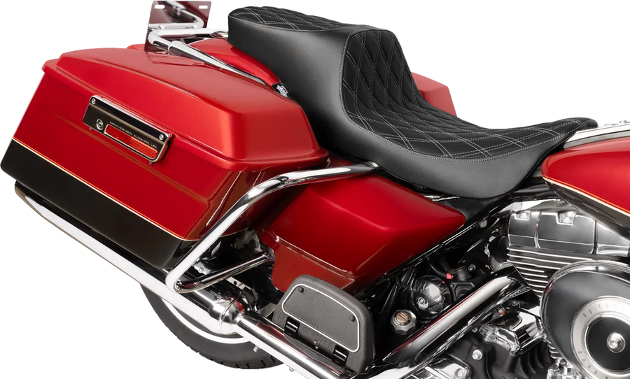 Harley Davidson flhr [DRAG SPECIALTIES] – Assento duplo Performance Predator