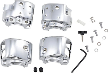 Harley-Davidson Low Rider S [Kuryakyn]-Caixa de interruptor de chroquelada