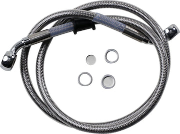 Harley Davidson FXFB [DRAG SPECIALTIES] - Kit de linha de freio em aço inoxidável