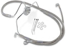 Harley Davidson Flhr [DRAG SPECIALTIES] - Kit de linha de freio em aço inoxidável, estendido