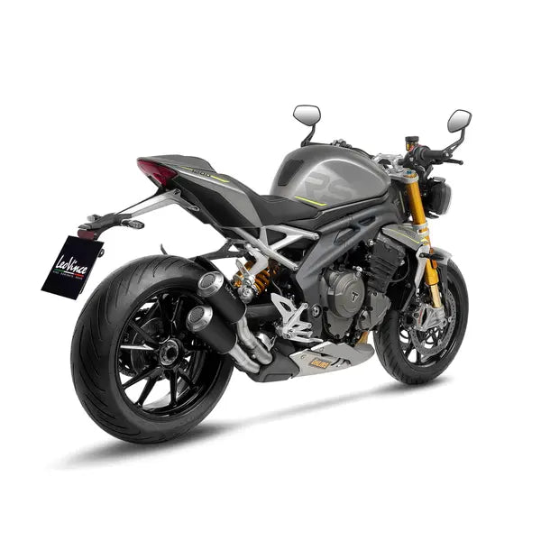 Triumph Speed ​​​​Triple 1200 RS [LEOVINCE] – Silenciador Slip-On LV-10 Black Edition