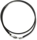 Harley Davidson Fxsbse [DRAG SPECIALTIES] - Linha de embreagem hidráulica em aço inoxidável