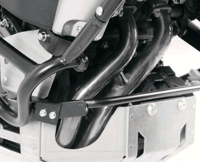 Yamaha XT 1200 Z [2010-2020] - Adapterkit Motor Protection Plate 8104531 + Suporte de proteção de tubo Yamaha