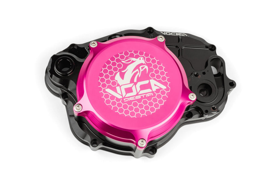 Beta RR-T SM 50 2T - Kupplungsdeckel Schwarz Pink