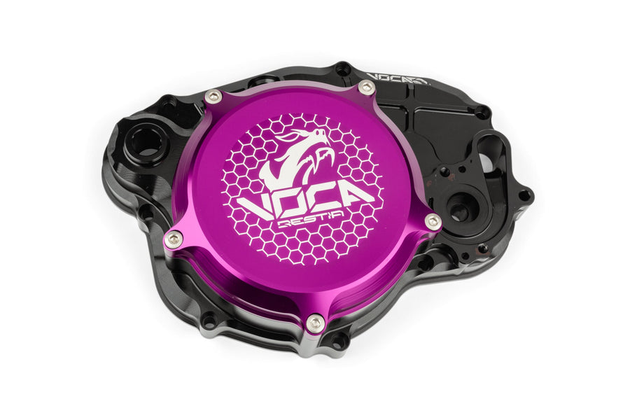 Beta RR SM 50 2T - Tampa de embreagem preto roxo
