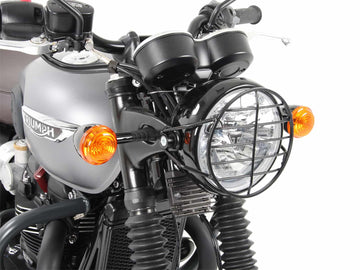 Triumph Bonneville T 120 [2016-2026] - grade protetora da lâmpada preta