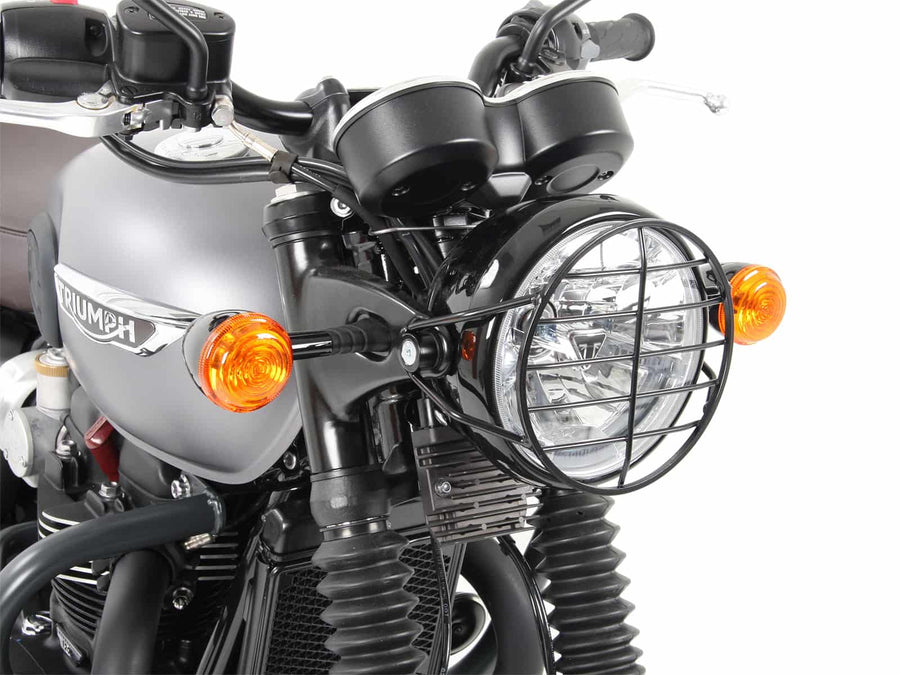 Triumph Bonneville T 120 [2016-2026] - grade protetora da lâmpada preta