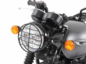 Triumph Bonneville T 120 [2016-2026] - grade protetora da lâmpada preta