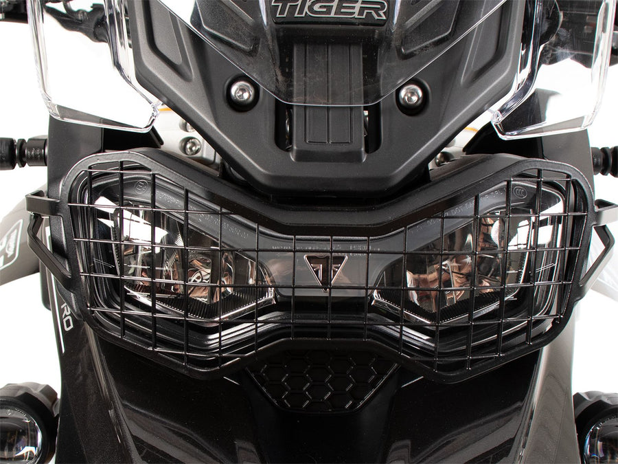 Triumph TIger 900 Rally Pro [2024-2025] - Vista detalhada da grade do farol