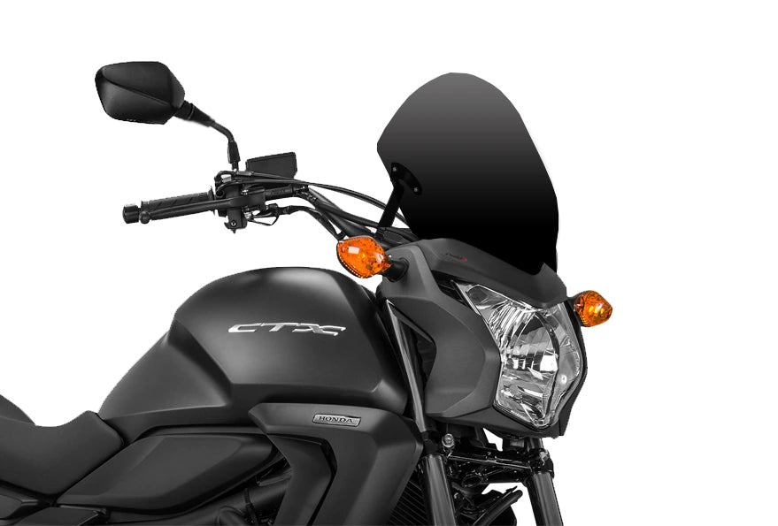 TRIUMPH BONNEVILLE T120 PRETO [2025] - Pára-brisa esportivo de nova geração | Preto | PUIG 7009N