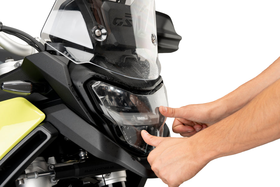 BMW F 900 GS [2025] – Proteção adesiva para faróis – Transparente