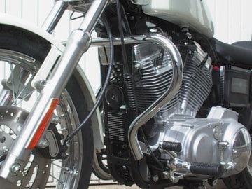Harley Davidson Sports 883/1200 (Custom [1988-2003] - Barra de proteção feita de tubulação de 30 mm
