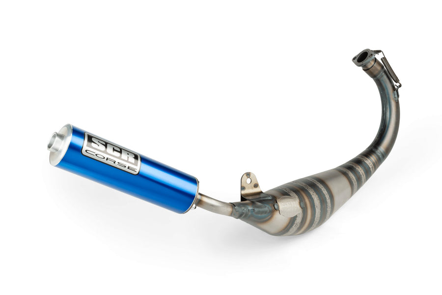 Beta RR Track 50 2T - Auspuff Racing Line 70 80 Blau