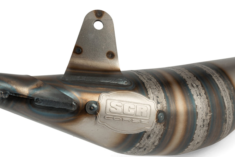 Aprilia SX SM 50 2T D50B0 [2007–] - Auspuff Racing Line 70 80 Blau