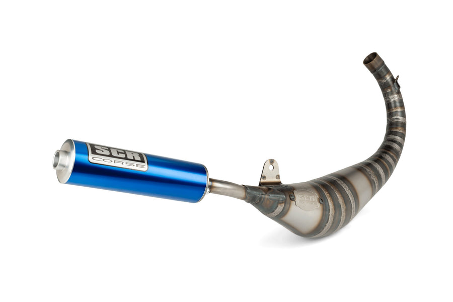 Beta RR Enduro 50 2T - Auspuff Racing Line 80 90 Blau