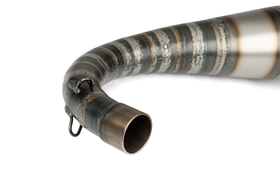 Fantic XM 50 2T - Auspuff Racing Line 80-90 lila