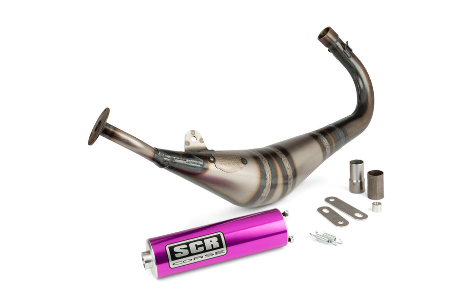 Beta RR Enduro 50 2T - Auspuff Handmade 50-70 lila