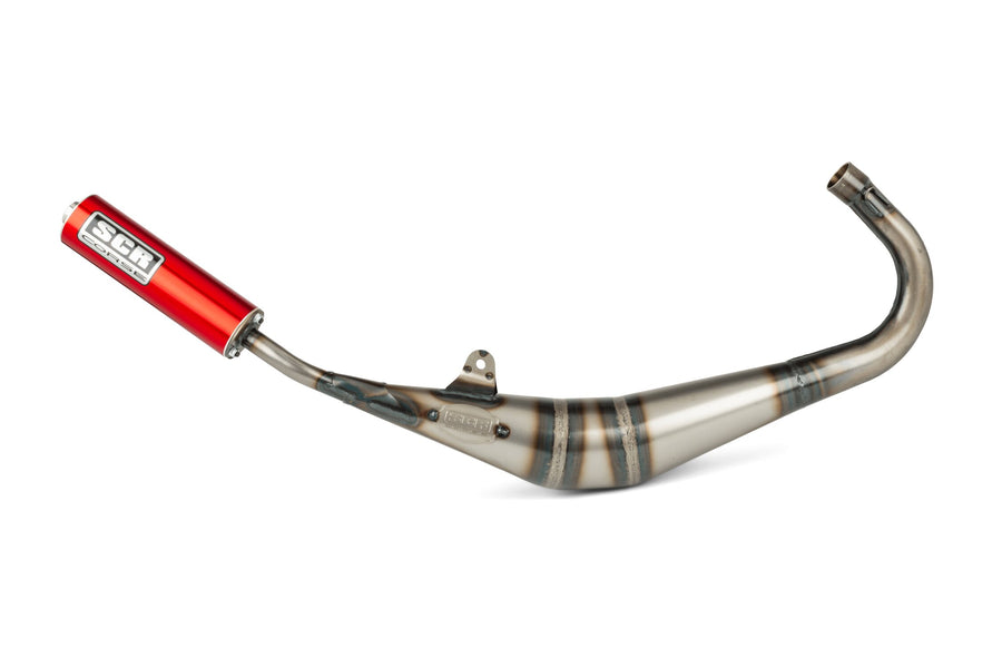 Aprilia RX Factory 50 2T - Auspuff Handmade 50-70 rot