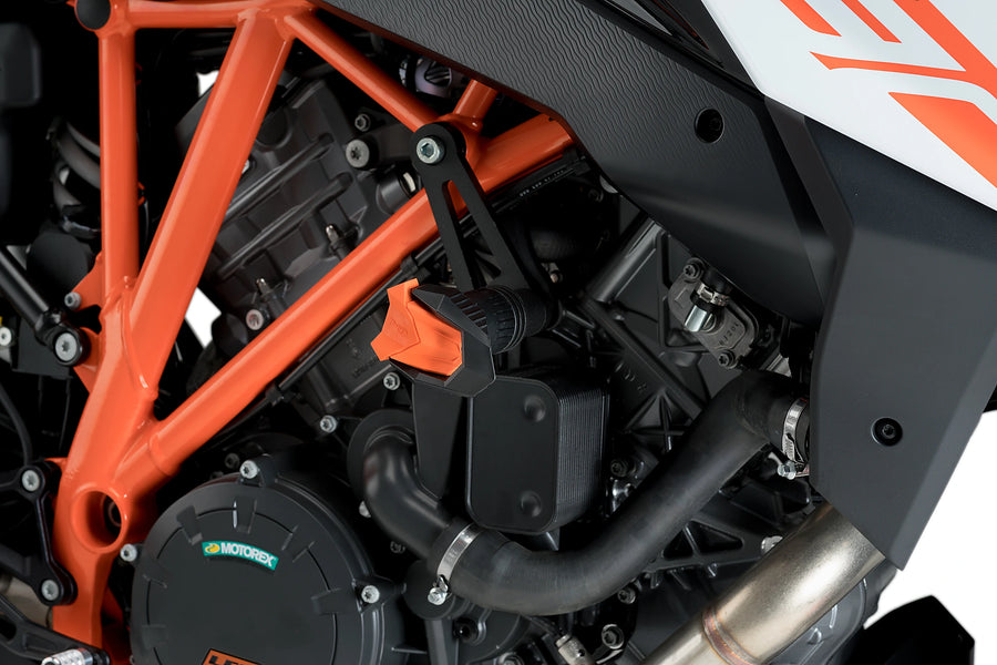 KTM 1290 Super Duke R/GT - R19-Sturzpads | Schwarz | PUIG 7063N