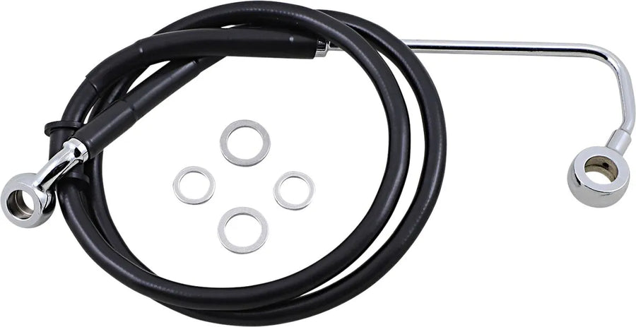 harley davidson fxsb [DRAG SPECIALTIES] - Linha de freio estendida em aço inoxidável