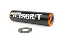 Aprilia SX 50 2T - Auspuff 80-90 Schwarz / Orange