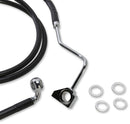 Harley Davidson Fltr [DRAG SPECIALTIES] - Kit de linha de freio de vinil preto estendido-2