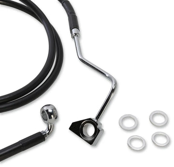 Harley Davidson Fltr [DRAG SPECIALTIES] - Kit de linha de freio de vinil preto estendido - 0