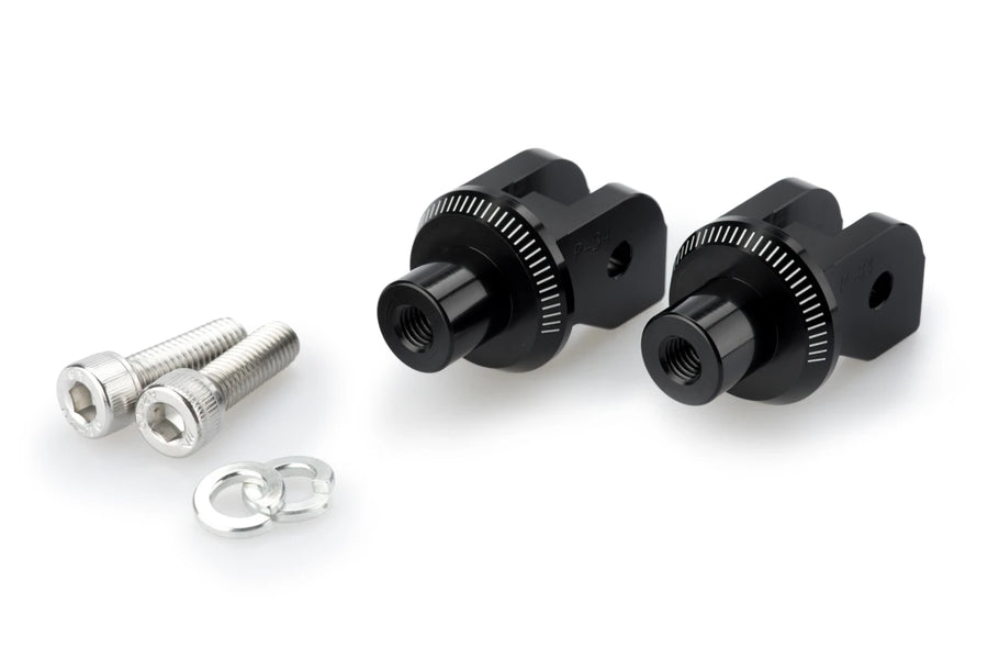 DUCATI SUPERSPORT 950 S [2025] – Almofada de borracha do apoio para os pés do passageiro adaptador – preto